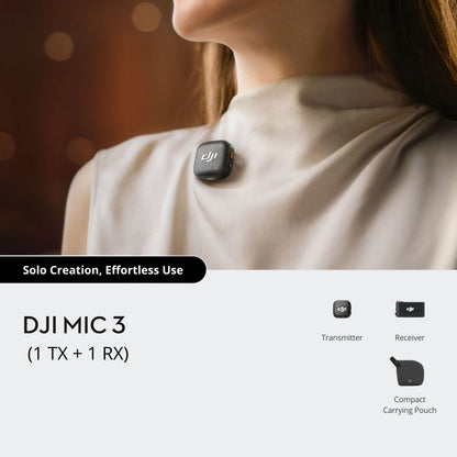 DJI Mic 3 (1 TX + 1 RX) DJI