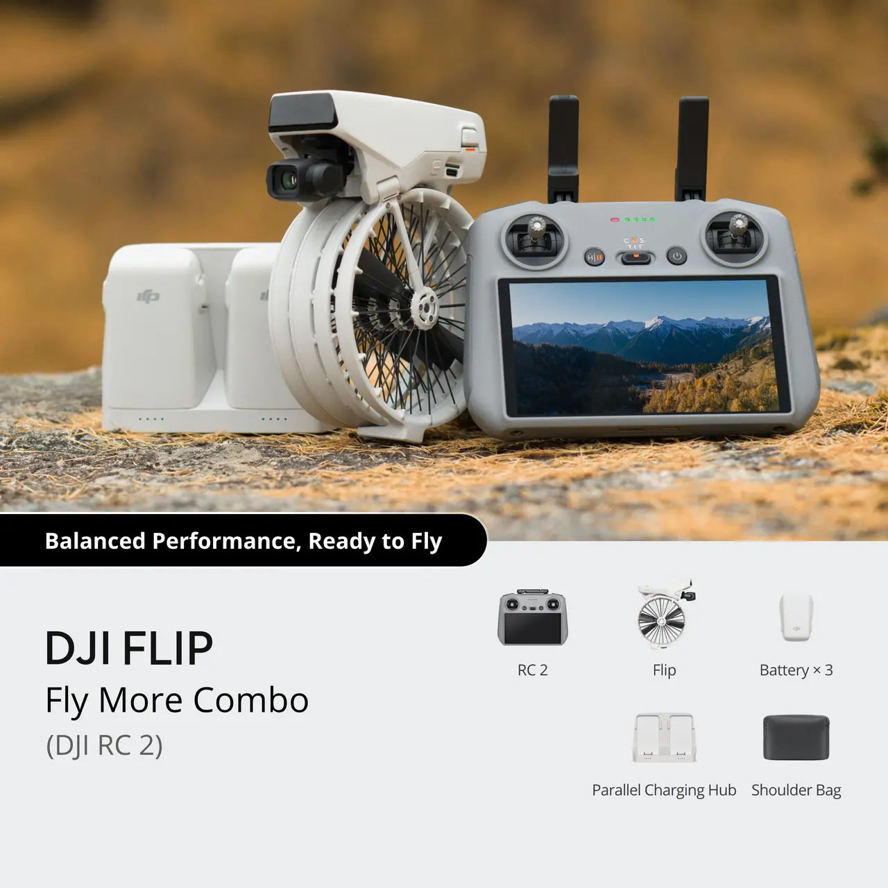 DJI Flip Fly More Combo (DJI RC 2) DJI Store