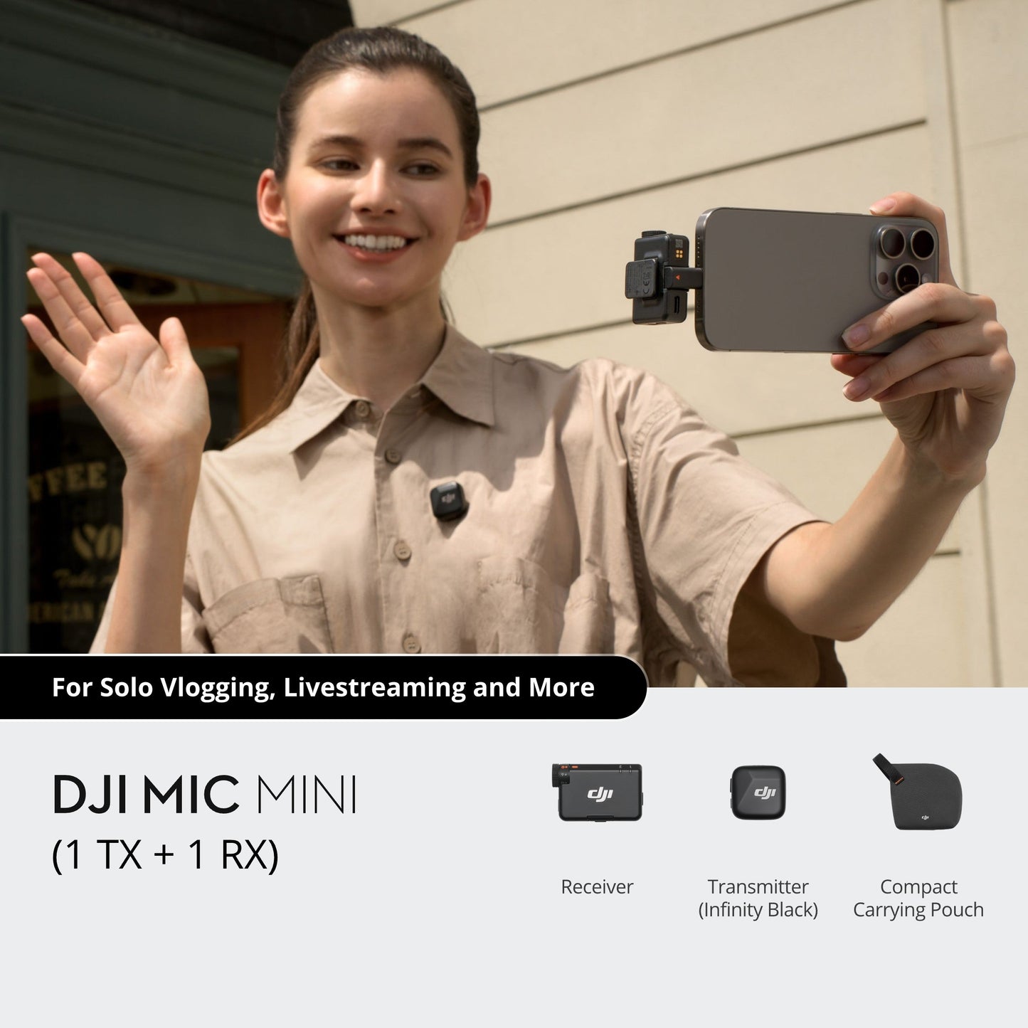 DJI Mic Mini (1 TX + 1 RX) DJI