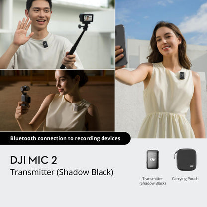 DJI Mic 2 Transmitter（Shadow Black） DJI Store