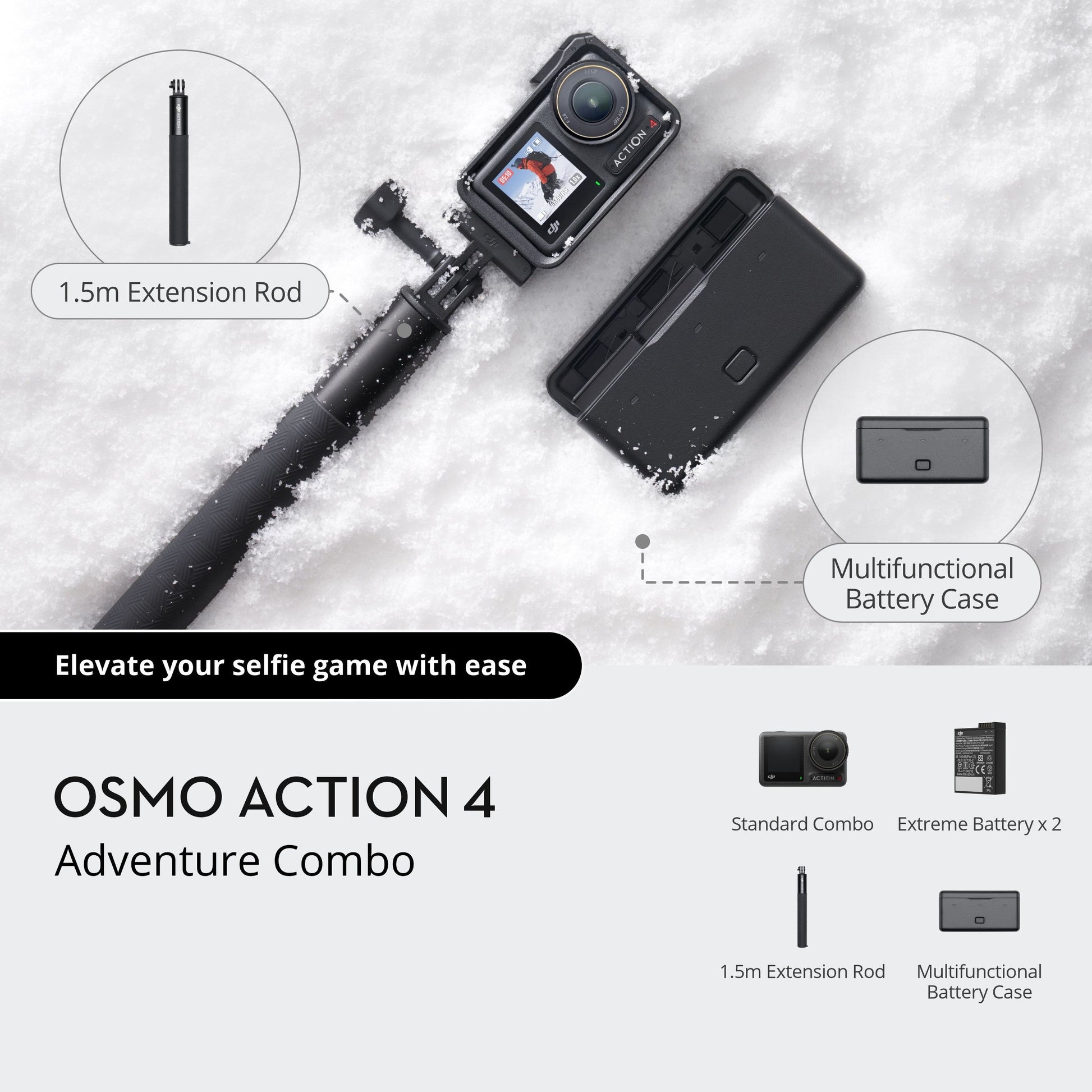 Osmo Action 4 Adventure Combo DJI Store